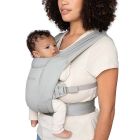 Ergobaby draagzak Embrace Soft Air Mesh - Soft Grey - ergonomische draagzak vanaf geboorte