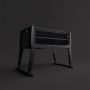 Snuzpod Studio - Co sleeper - Brooklyn (graphite)
