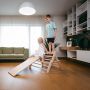 Ette Tete Houten klimrek MOPITRI met glijbaan