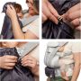 Ergobaby regen & wind draagcover -  Charcoal