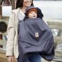 Ergobaby regen & wind draagcover -  Charcoal