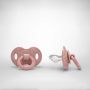 Elodie Bamboe fopspeen 3m+ Silicone - Faded Rose
