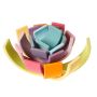 Grimm's Regenboog 12-delig, Pastel kleuren houten speelgoed - 10673