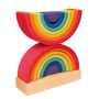 Grimm's Dubbele Regenboog houten speelgoed - 11200
