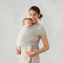 Ergobaby  Aura Draagdoek Duurzaam Knit Grey Stripes 