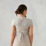 Ergobaby  Aura Draagdoek Duurzaam Knit Grey Stripes 