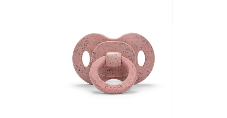 Elodie Bamboe fopspeen 3m+ Silicone - Faded Rose