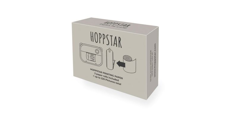 Hoppstar Papierrollen Wit - geschikt voor camera Artist