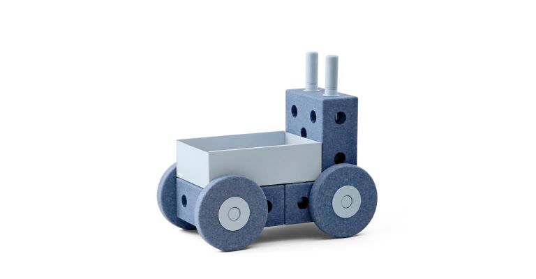 Modu Activity Toy - Baby Walker Deep Blue - Sky Blue