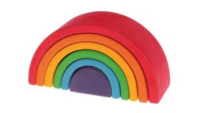 Grimm's Regenboog 6-delig Middel houten speelgoed - 10700