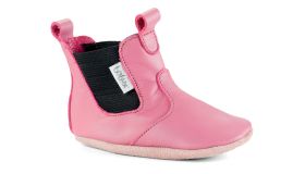 Bobux Babyslofjes Bright Pink Chelsea boot - Small