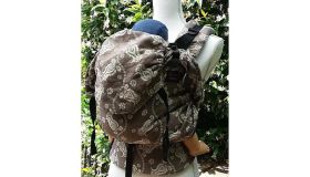 Emeibaby Draagzak Full paisley mocca Toddler
