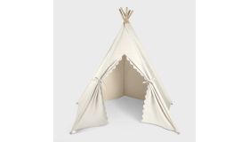 The Little Green Sheep Teepee Play Tent Naturel