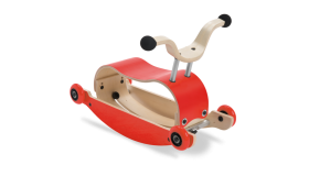Wishbone Mini Flip loopauto Rood